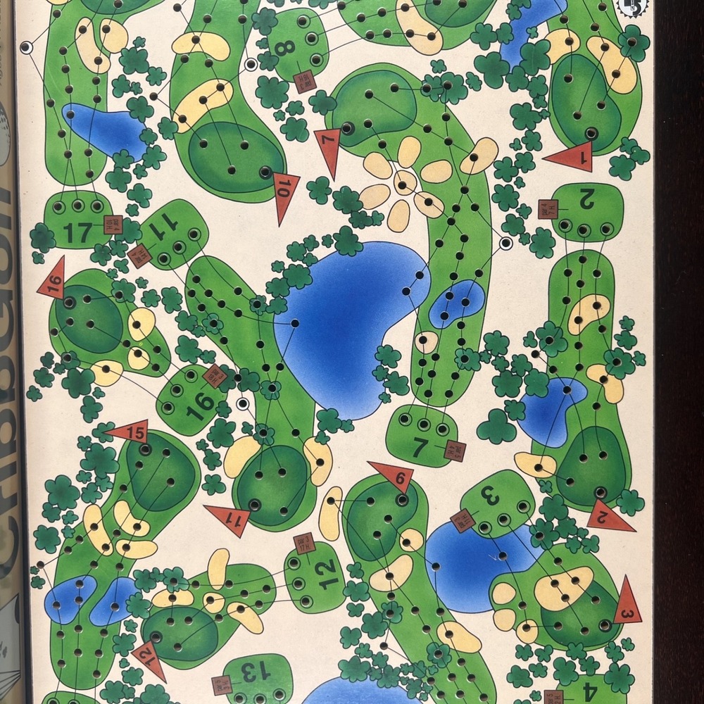 VTG  CribbGolf 1992 Board Game JK Games Complete 100% Cribbage Golf Retro Coffin - Picture 4 of 16